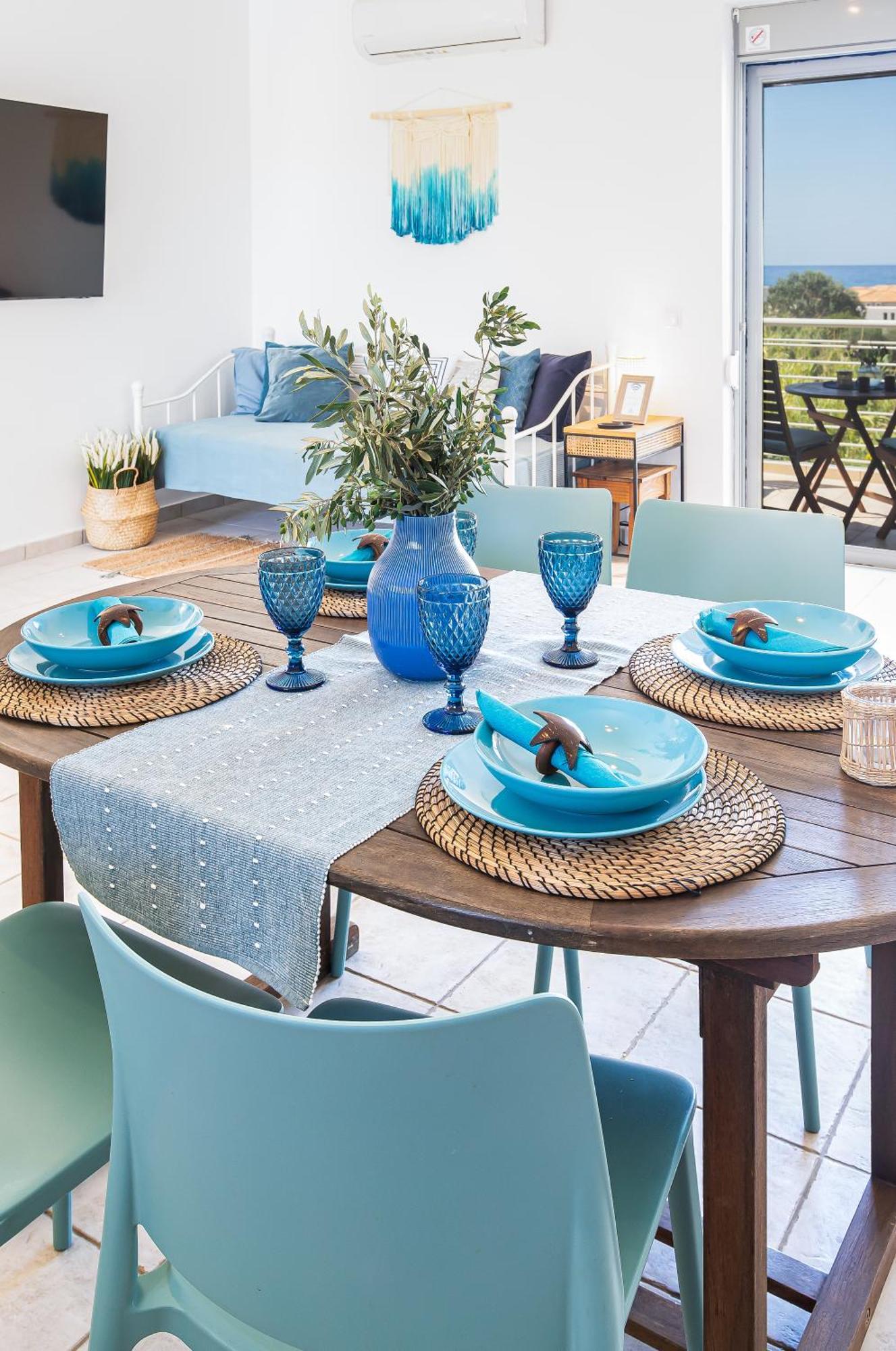 Maleme Yoga Blue Appartement Chania  Buitenkant foto