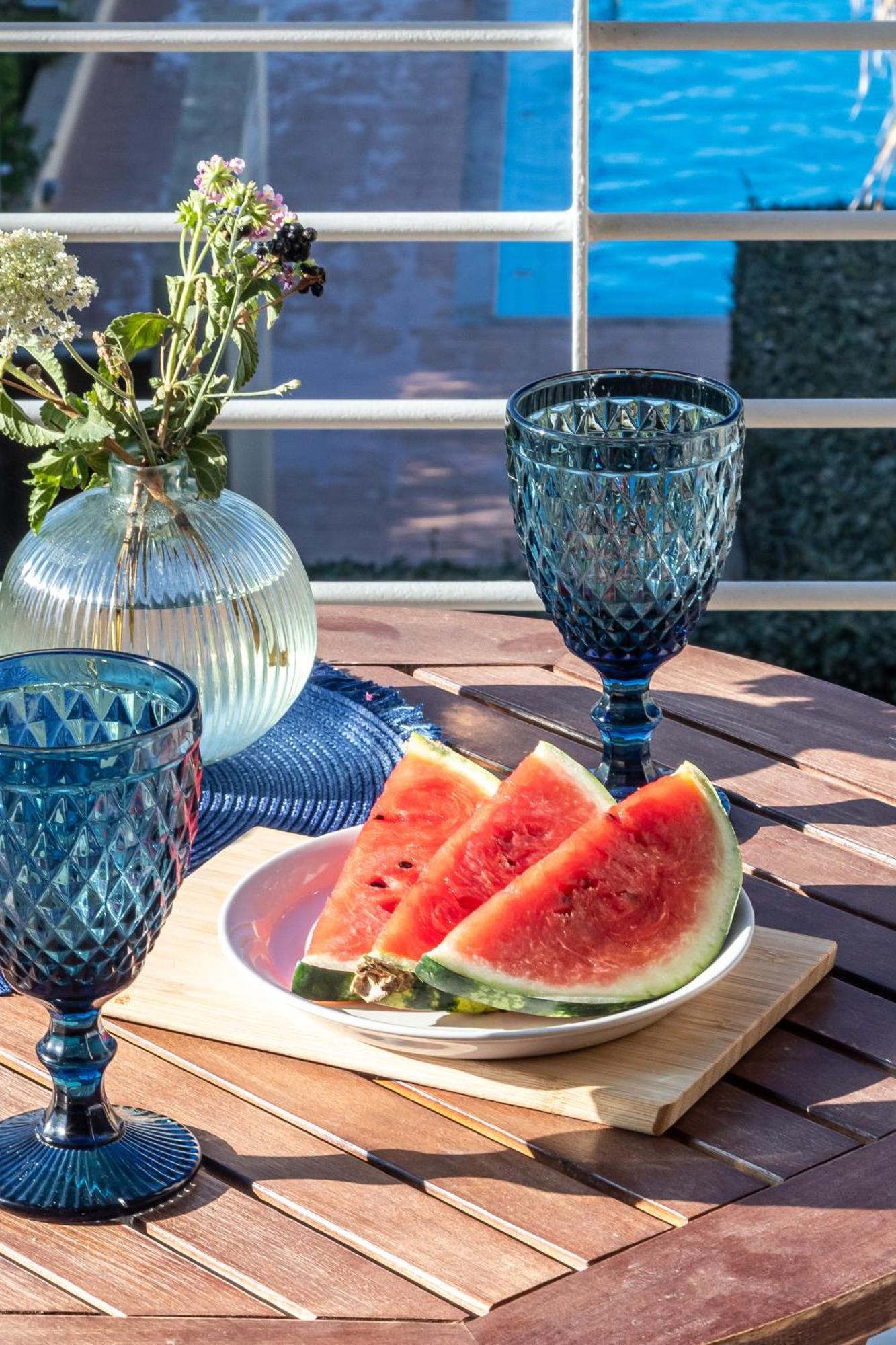 Maleme Yoga Blue Appartement Chania  Buitenkant foto