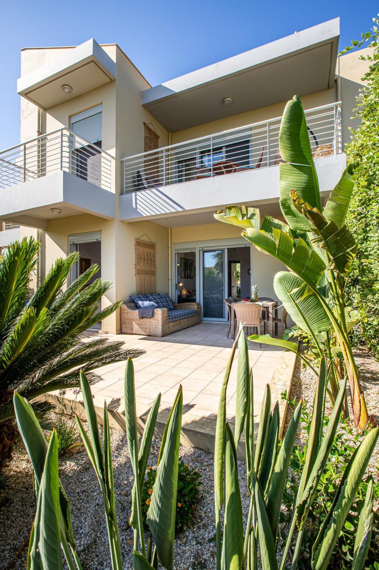 Maleme Yoga Blue Appartement Chania  Buitenkant foto
