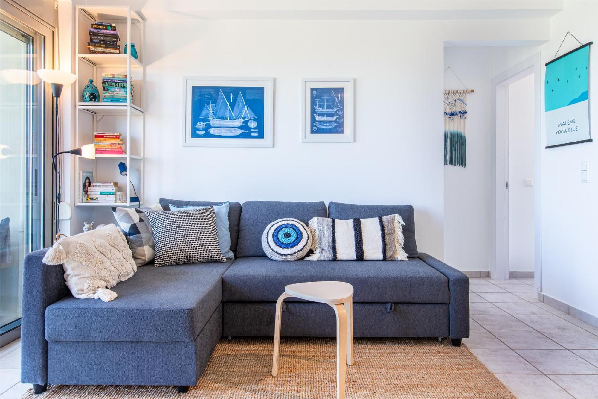 Maleme Yoga Blue Appartement Chania  Buitenkant foto