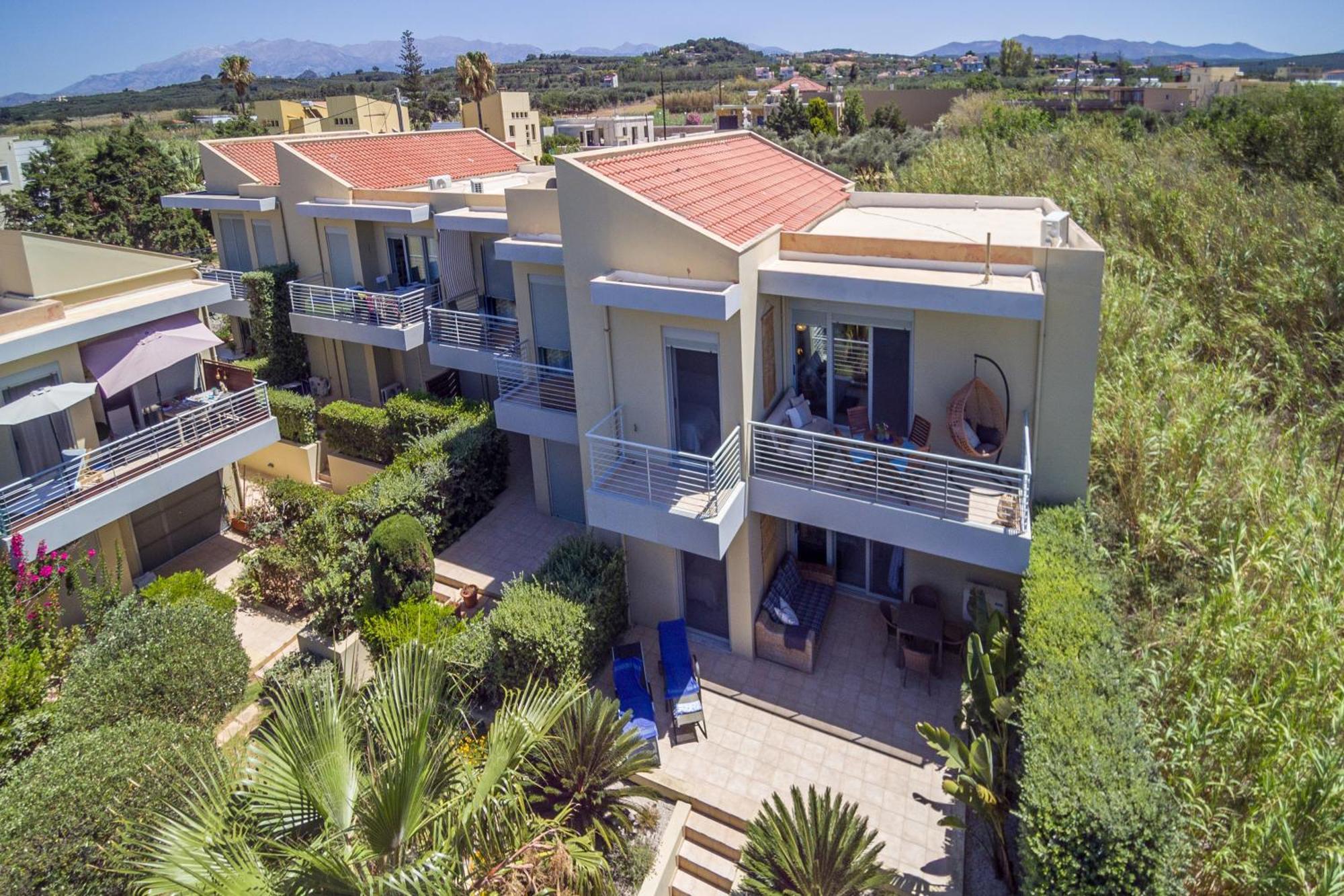Maleme Yoga Blue Appartement Chania  Buitenkant foto