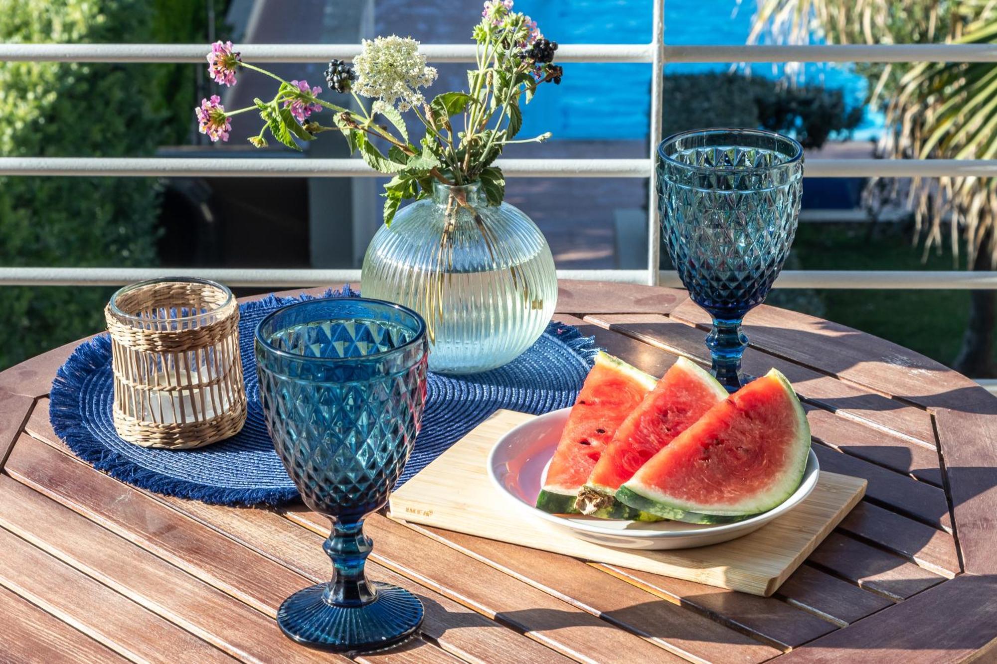 Maleme Yoga Blue Appartement Chania  Buitenkant foto