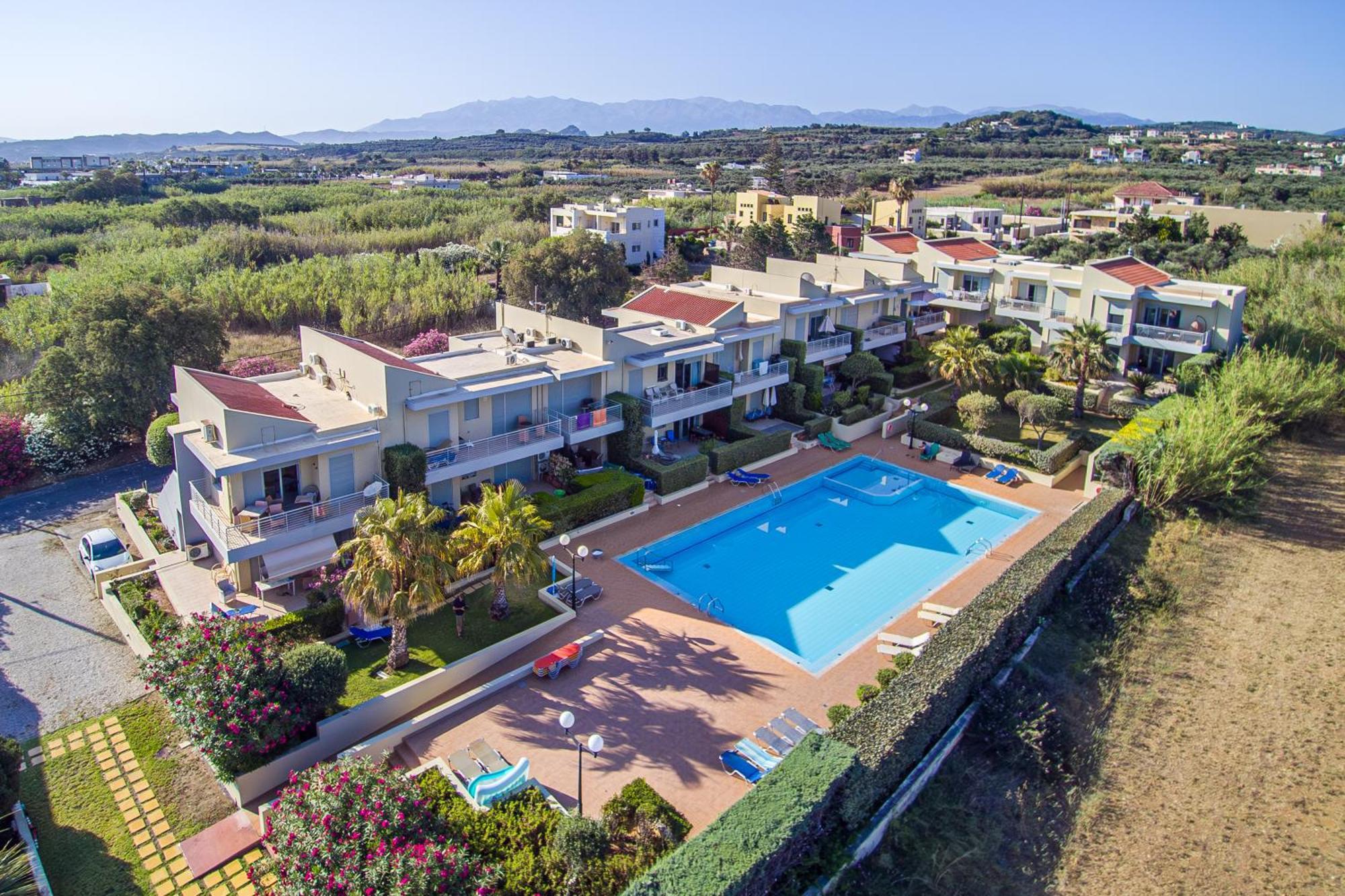 Maleme Yoga Blue Appartement Chania  Buitenkant foto