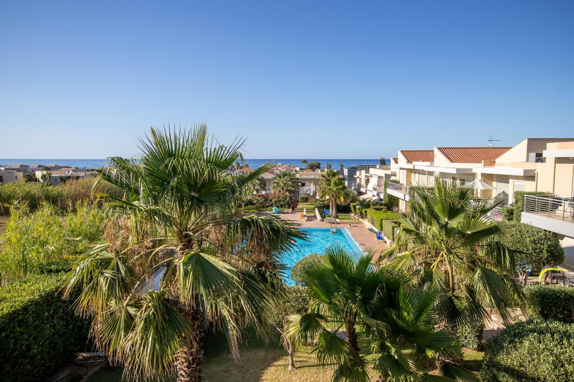 Maleme Yoga Blue Appartement Chania  Buitenkant foto