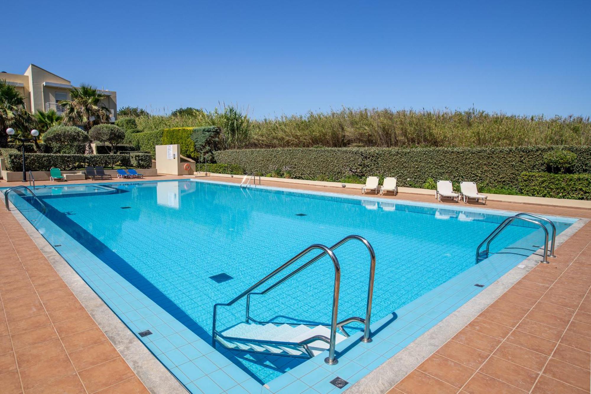 Maleme Yoga Blue Appartement Chania  Buitenkant foto