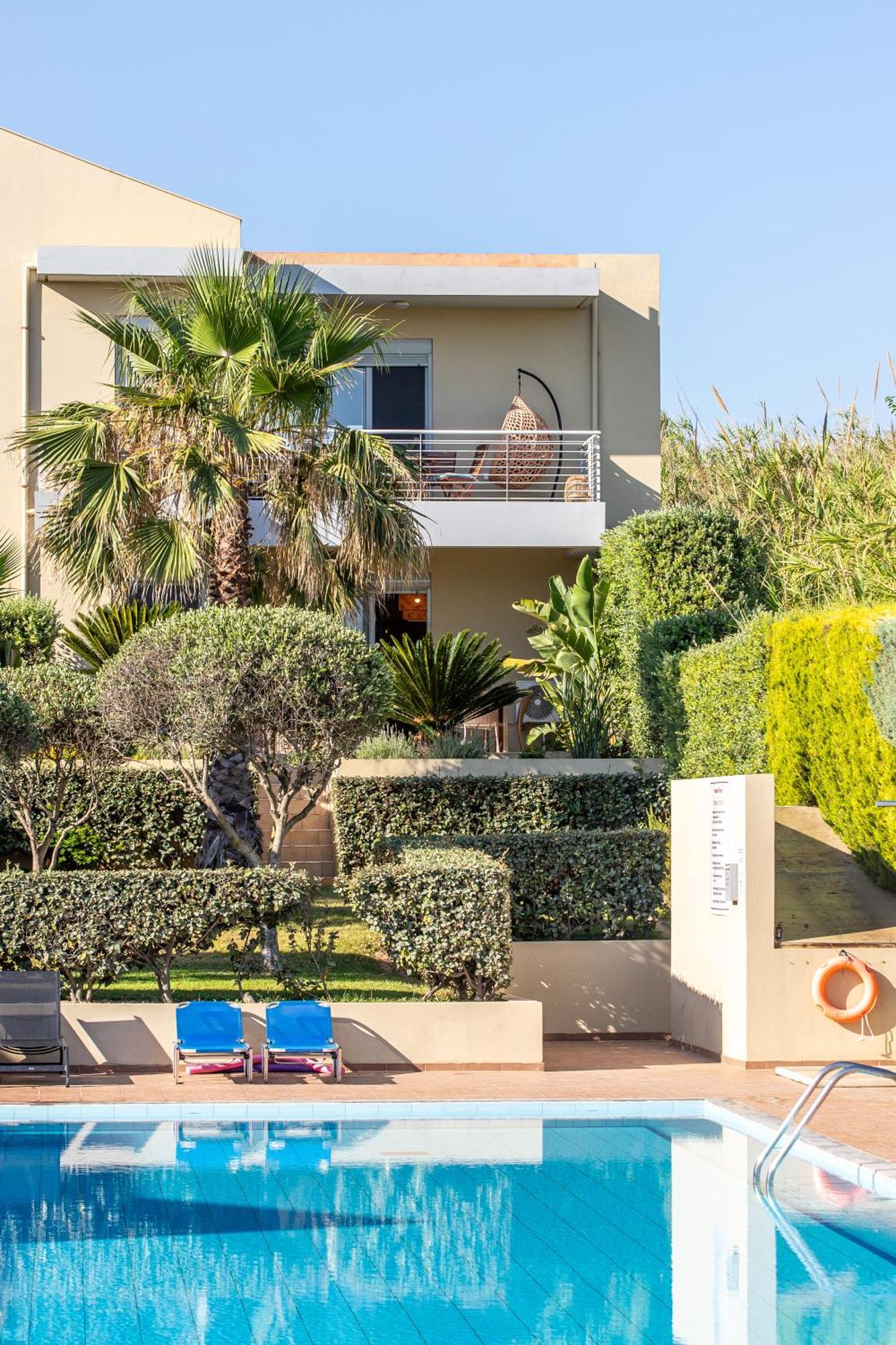 Maleme Yoga Blue Appartement Chania  Buitenkant foto
