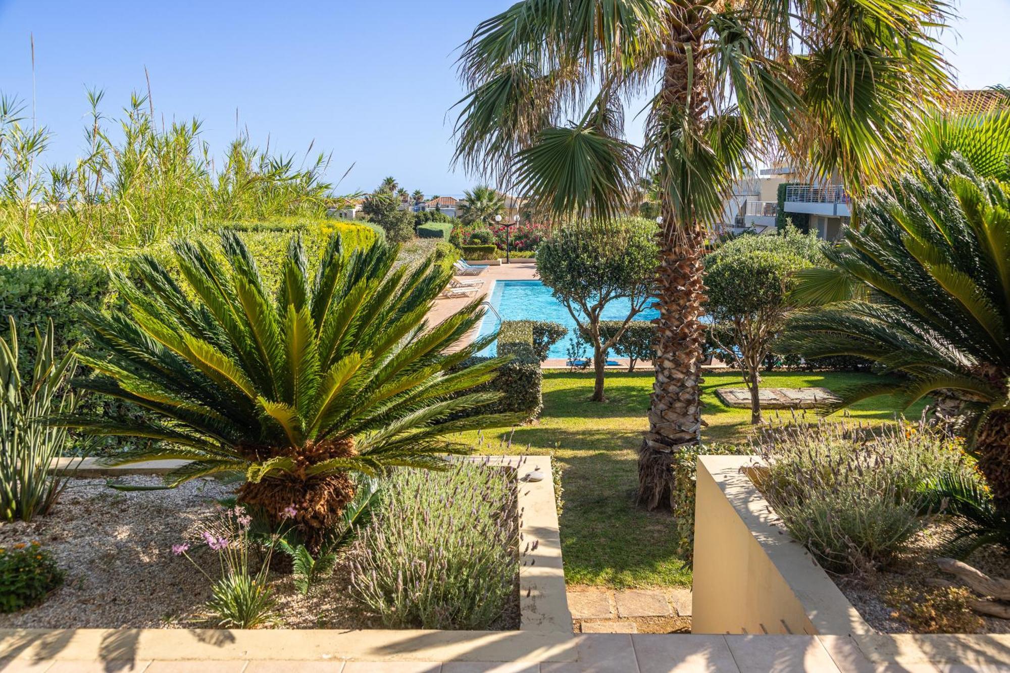 Maleme Yoga Blue Appartement Chania  Buitenkant foto