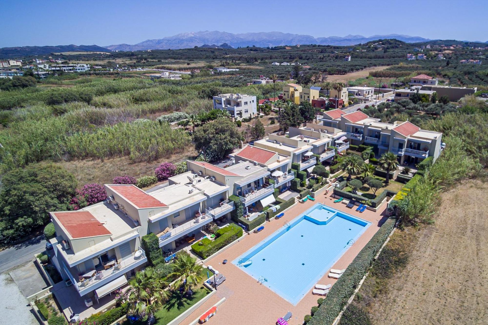 Maleme Yoga Blue Appartement Chania  Buitenkant foto